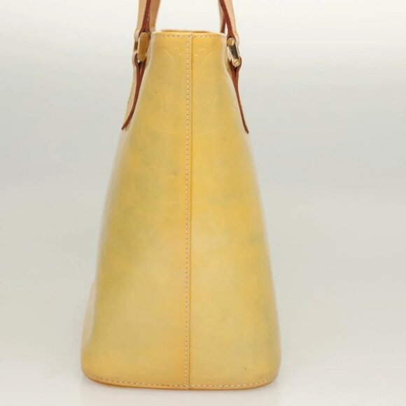 LOUIS VUITTON Monogram Vernis Houston Hand Bag Gris - Picture 4 of 14